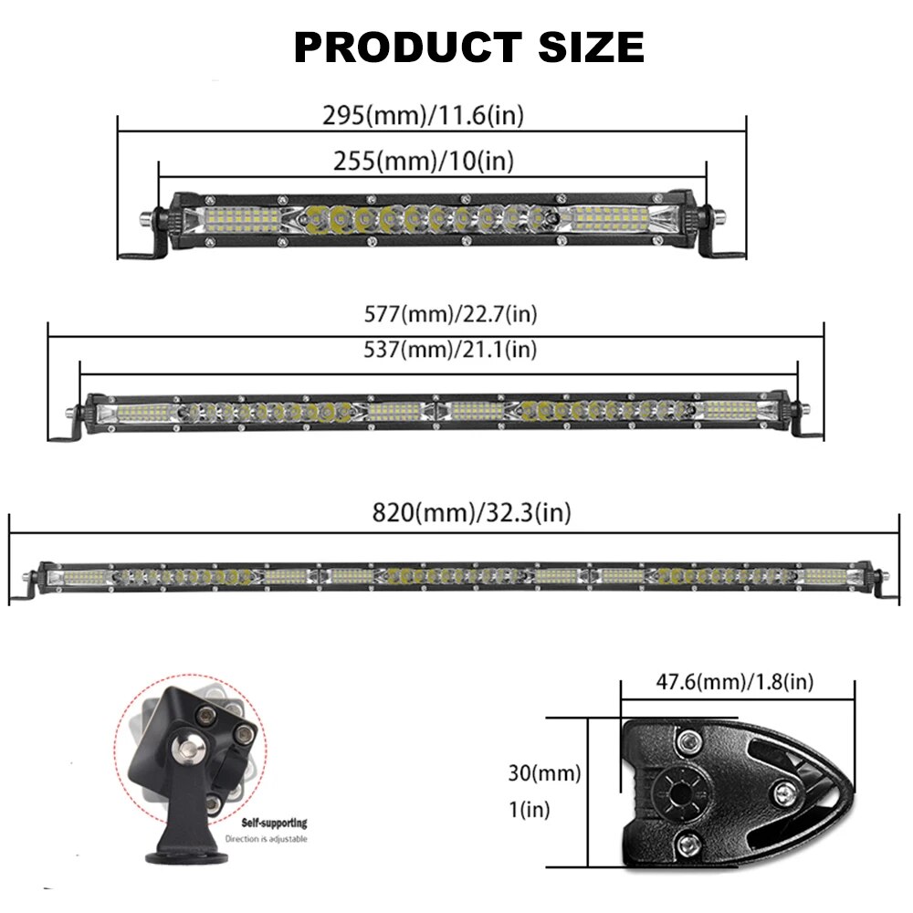 NLpearl Slim LED light Bar 20