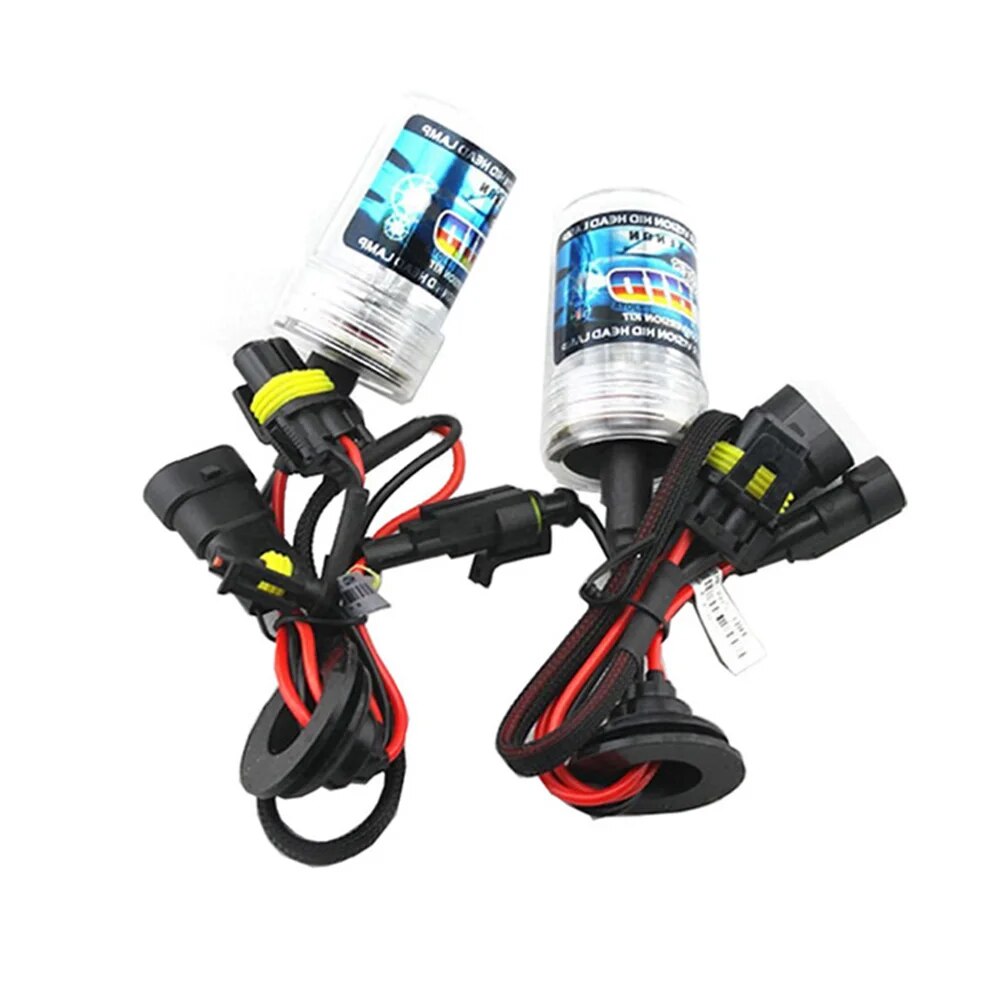 2PCS 55W HID Xenon Kit Light Bulb H1 H3 H7 H11 880 9005 9006 3000K 4300K 6000K 8000K DC 12V Car Headlight Headlamp Fog Lamp