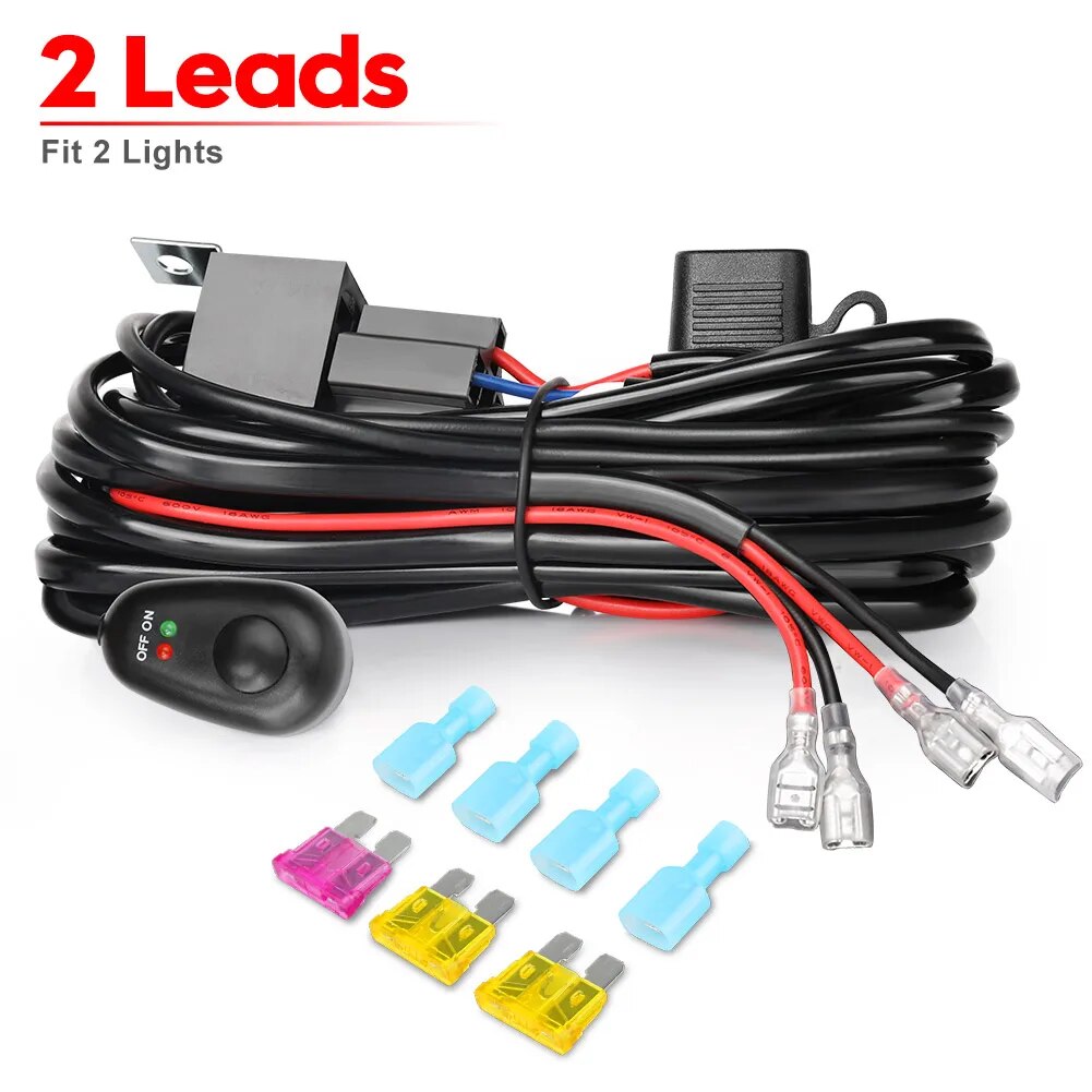 2 Leads Wire Harness