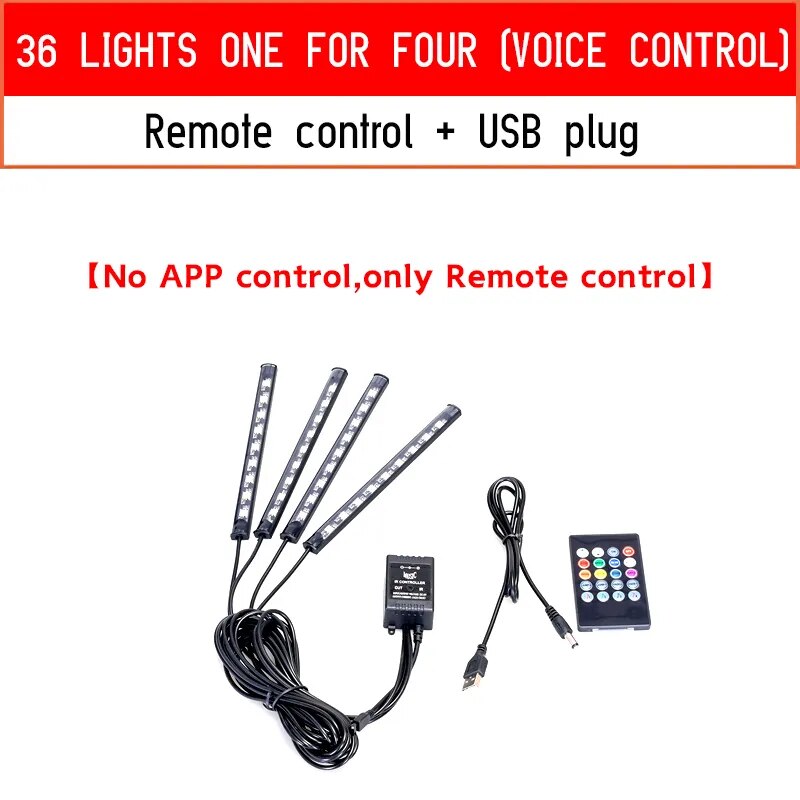 36LED USB remote