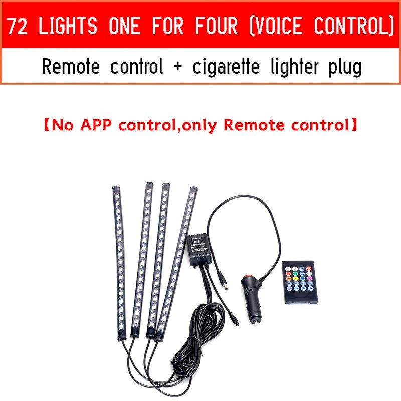 72LED cigar remote