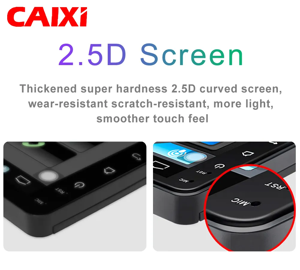 CAIXI Android 12 Stereo 2 Din Car radio Multimedia GPS Player For Toyota Volkswagen Nissan Hyundai Kia toyota LADA Ford Carplay