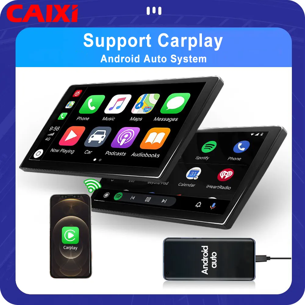 CAIXI Android 12 Stereo 2 Din Car radio Multimedia GPS Player For Toyota Volkswagen Nissan Hyundai Kia toyota LADA Ford Carplay