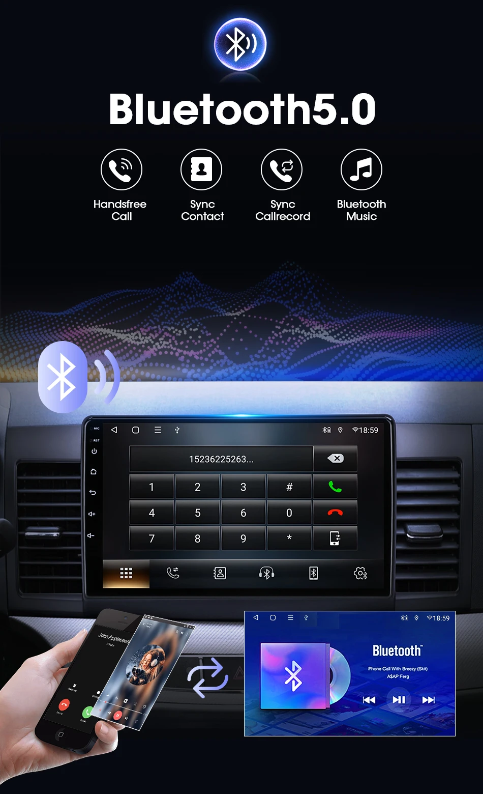 Srnubi Android 12 Carplay Car Radio for Mitsubishi Lancer 10 CY 2007 - 2017 Multimedia Video Player 2 Din GPS IPS 4G Stereo DVD