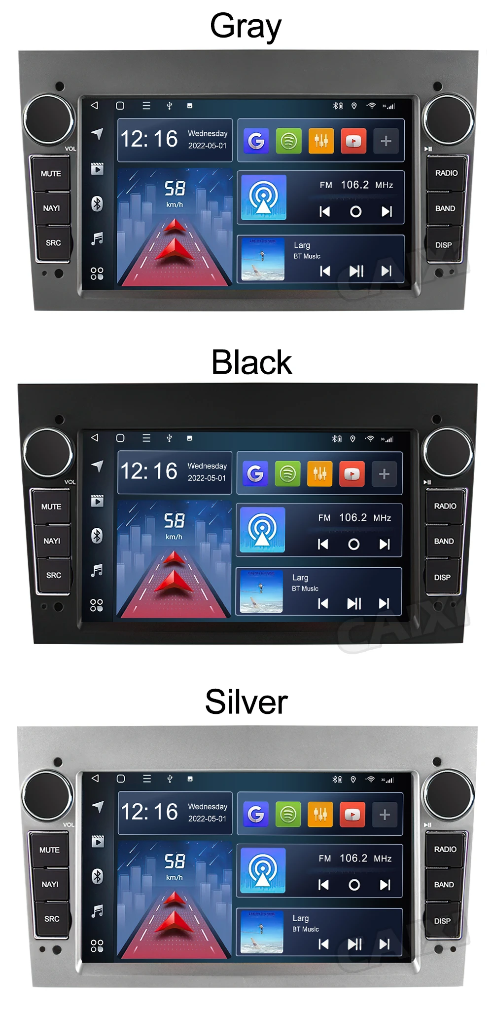 CAIXI 2 Din Android 12 Car Radio Multimedia For Opel Astra H G J Antara vectra c b Vivaro astra H corsa c d zafira b Carplay GPS