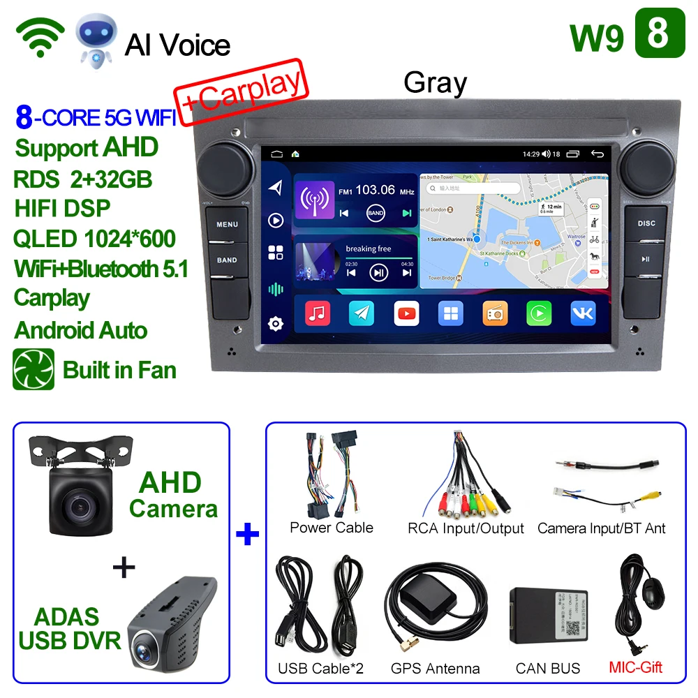 Gray W9(2-32GB)C-D