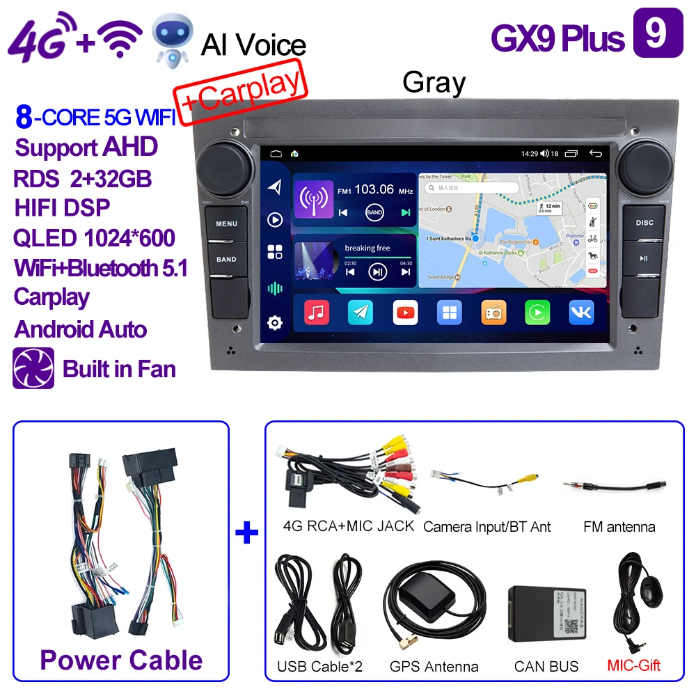 Gray GX9Plus(2-32GB)