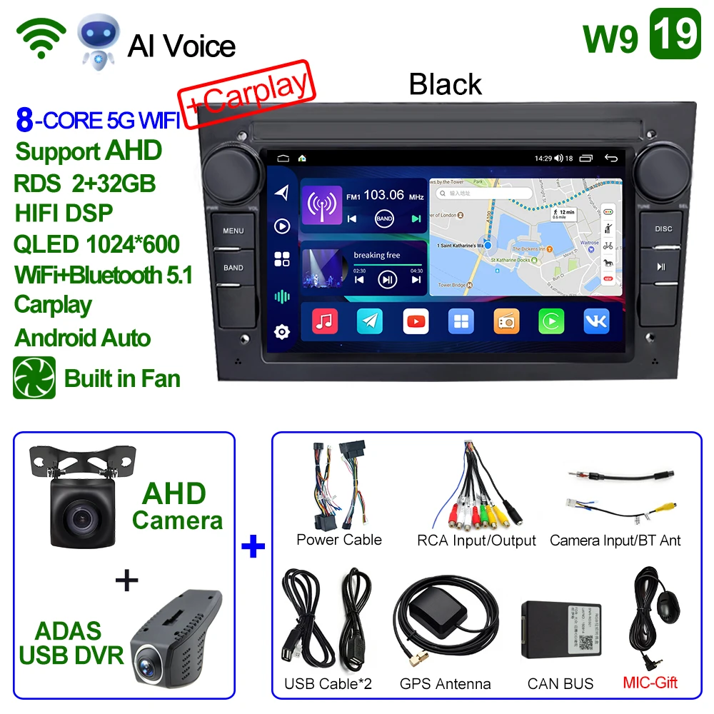 Black W9(2-32GB)C-D