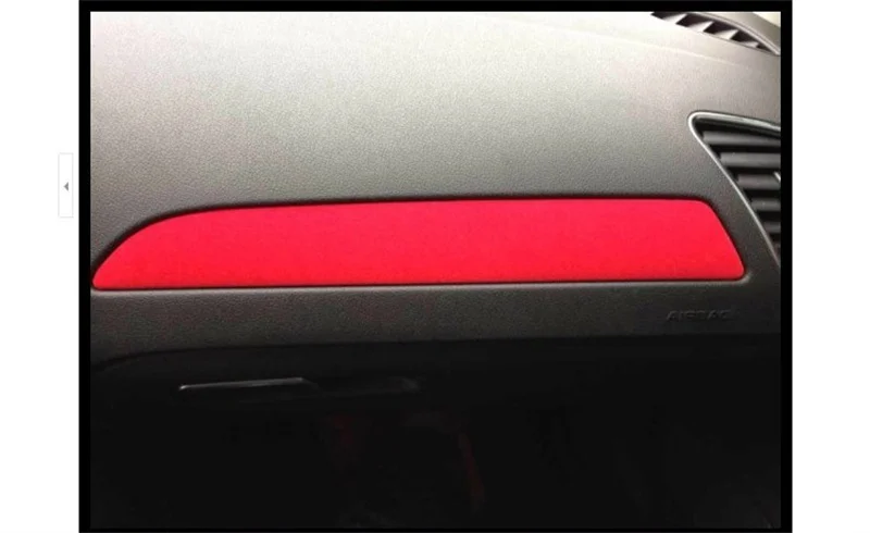 50*200cm Premium Quality Velvet Suede Fabric Vinyl Car Wrap Sticker Black Red Self Adhesive Velvet cloth Film For Car Styling