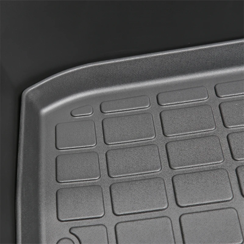 TPE Pad Front Rear Mat for Tesla Model 3 Model Y Mat Accessories Trunk Cargo Tray Floor Mat with Model3 LOGO Trunk Mats