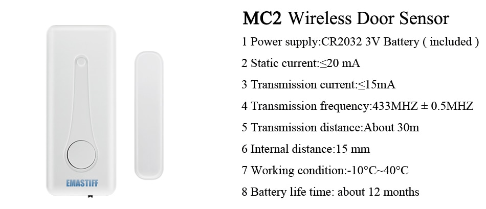 Wireless GSM Security Alarm System with SIM Card