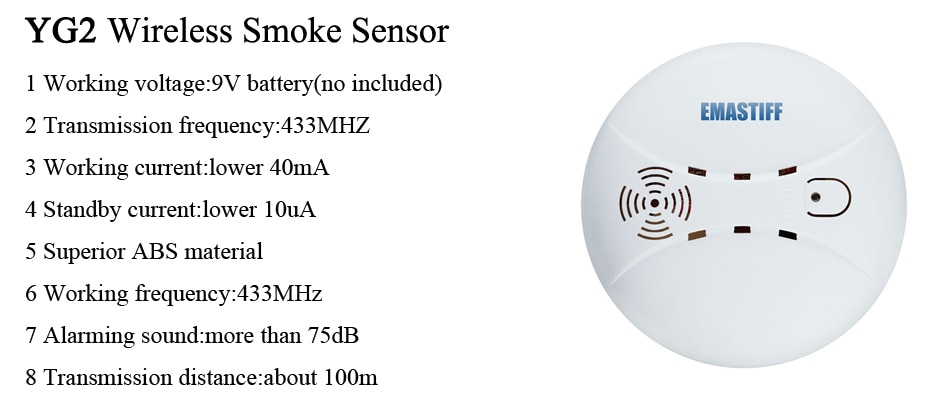 Wireless GSM Security Alarm System with SIM Card