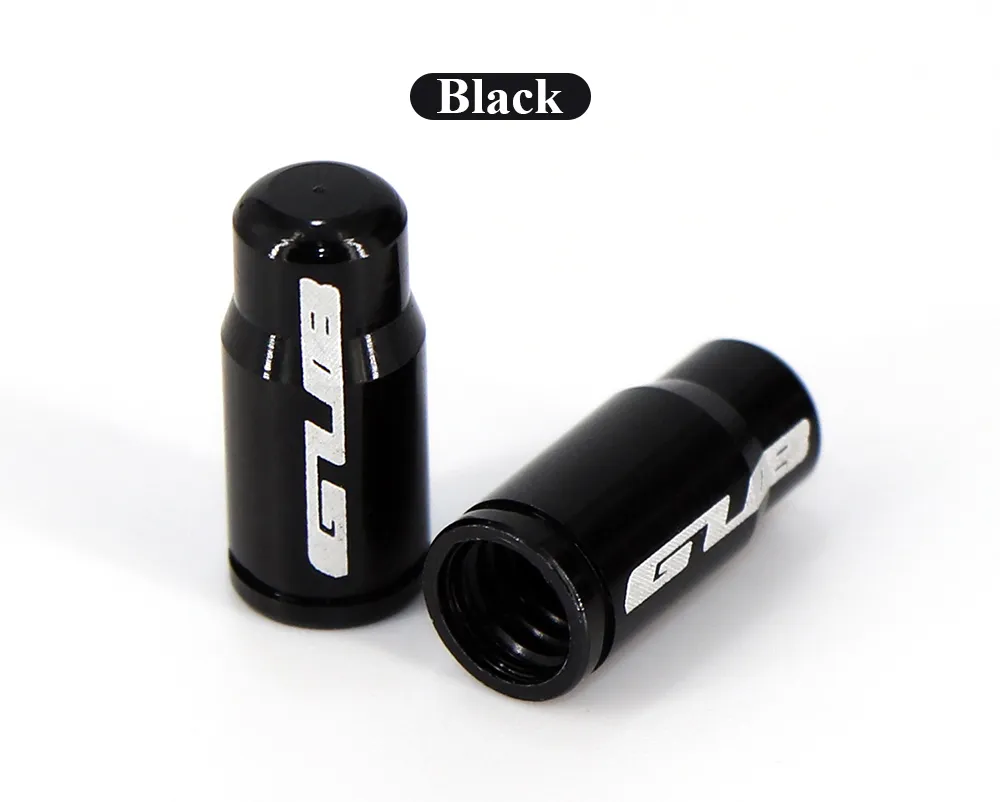 GUB 2pcs Aluminum Bicycle Wheel Valve Cover Dustproof MTB Road Bike Tire Valve Caps Presta Schrader Scooter/Moto/Car Accessories