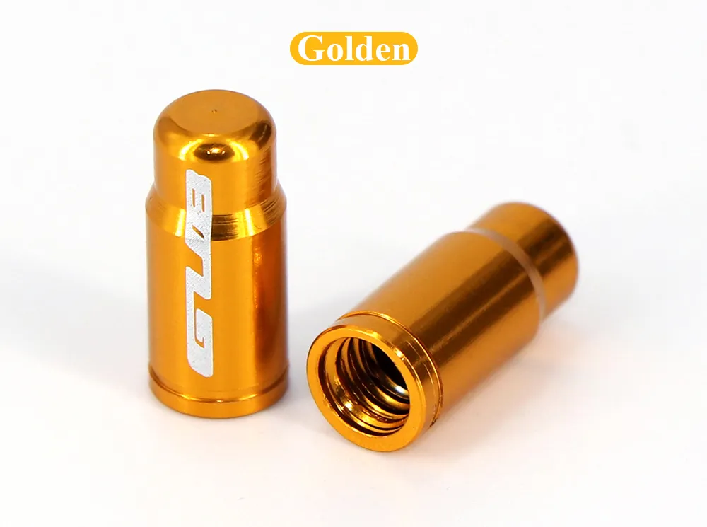 GUB 2pcs Aluminum Bicycle Wheel Valve Cover Dustproof MTB Road Bike Tire Valve Caps Presta Schrader Scooter/Moto/Car Accessories